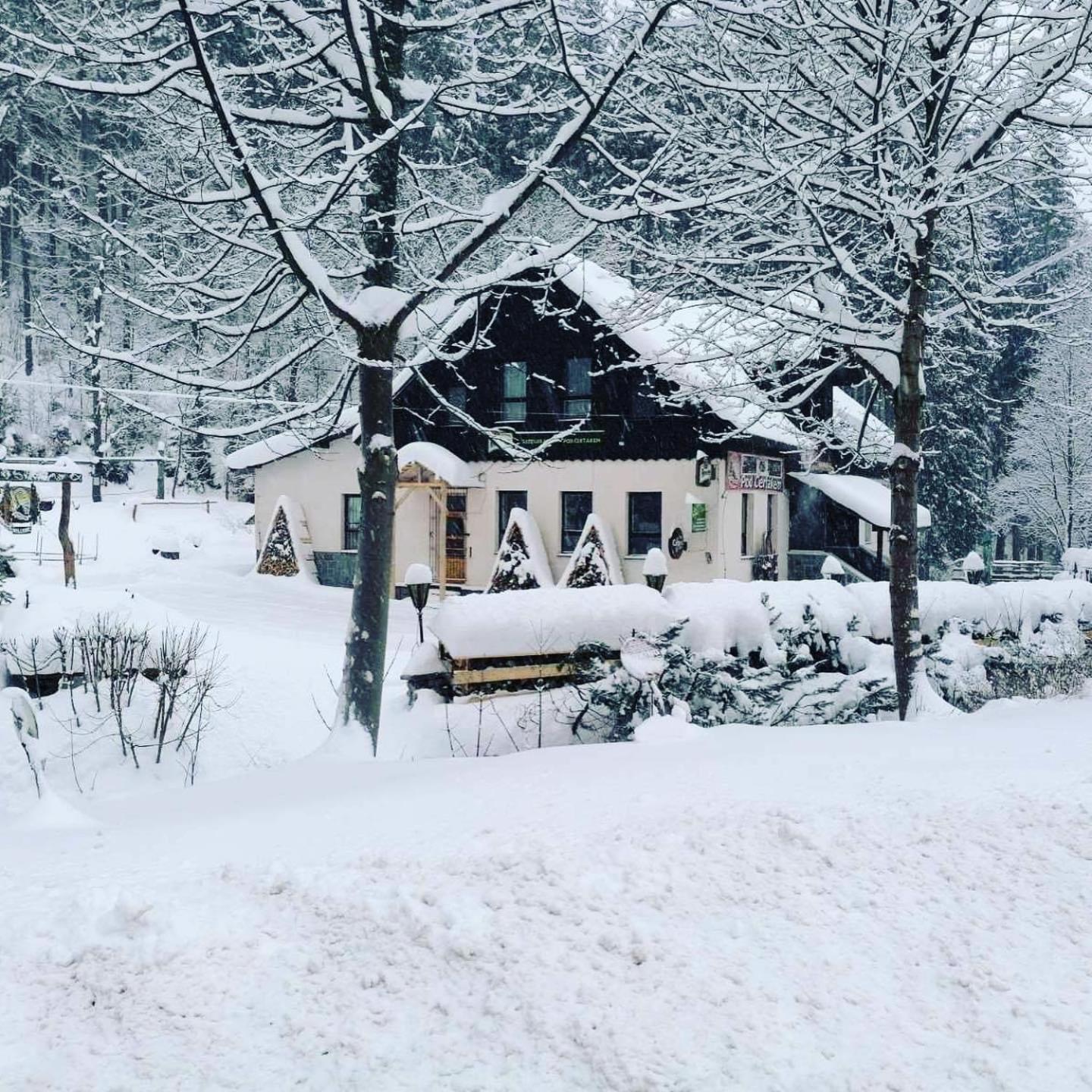 Hotel Penzion&Restaurant Pod Čerťákem Harrachov Exterior foto